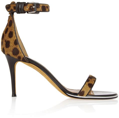 givenchy leopard print sandals|givenchy women's slides.